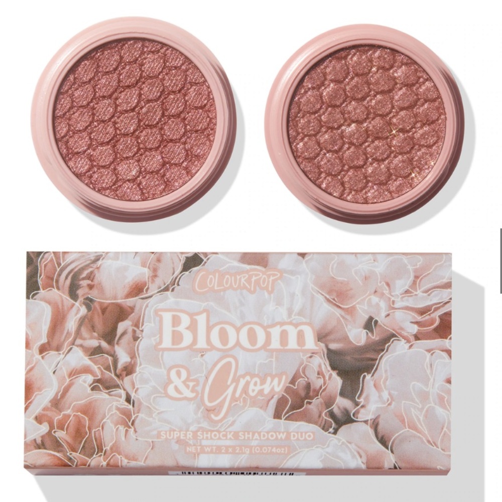 COLOURPOP SUPER SHOCK SHADOW DUO Bloom and Grow NIB